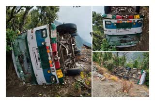 bus accident in nahan