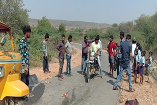 accident to school auto in nalgonda district