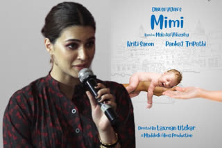 Kriti Open up experience of Mimi film Shooting