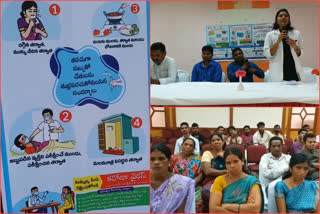 Awareness programme on corona virus at Araku in visakhapatnam district