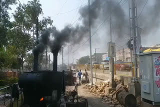 Smoke emanating from asphalt increases common people's problems