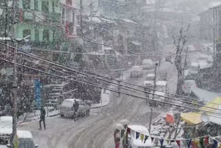 Heavy snowfall in Kinnaur