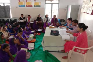 ASHA workers given training