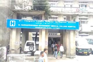 Water dripped from roof  Hamirpur Medical College