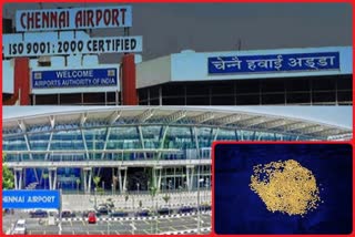 Customs seized 22.5 million metal dye from Sharjah at Chennai airport