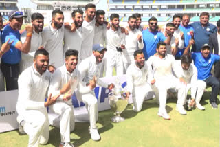 Ranji trophy - Saurashtra team made history in Rajkot, beat Bengal