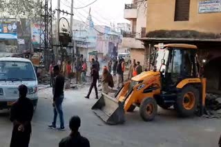 अतिक्रमण पर कार्रवाई, action taken on Encroachment