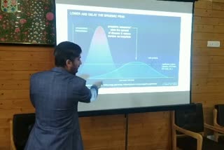 شمالی کشمیر کے سمبل  سوناواری علاقے میں کورونا وائرس کے متعلق تربیتی پروگرام