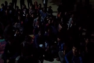 Students protests at Jawahar lal Navodaya Vidyalaya