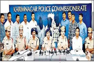 Thieves arrest by karimnagar police