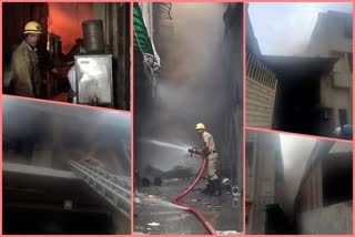 Fire breaks out at plastic factory in outer Delhi