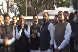 BJP leaders gave statement after meeting with Governor