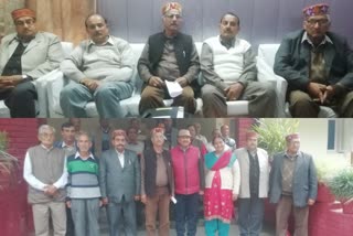 electricity board retired rmployees union meeting held in bilaspur