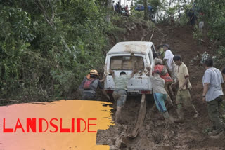 Himachal Pradesh: Heavy rains trigger landslides, block roads in Chamba