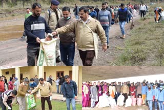 Cleanliness drive on Markanda river