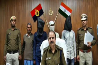 gurugram police arrested four dacoit