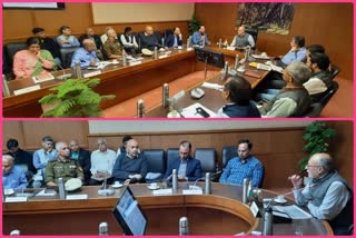 Lg. Governor held a high-level meeting in delhi