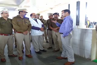 Deputy Inspector General of Police Prison Love Kumar did surprise inspection of Dasna jail