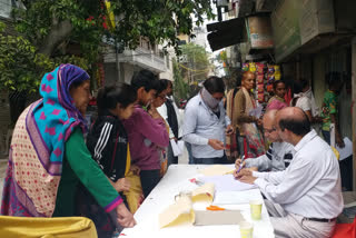 Free Health Checkup Camp in Shahdara