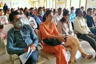 doctors meeting in rewari civil hospital