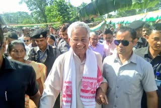 Congress leader Tarun Gogoi