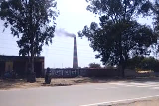 Villagers upset due to smoke coming out of brick kilns