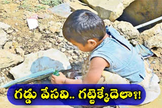 Water problems in Summer season in Mahabubnagar district