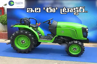 new electric tractor invented by cellestyle e mobility private limited in Hyderabad