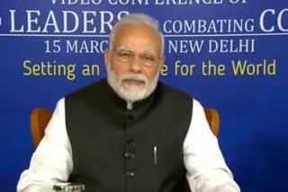 narendra modi in video conference with SAARC nations