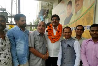 new municipal leader the opposition pinned the Congress in bilaspur