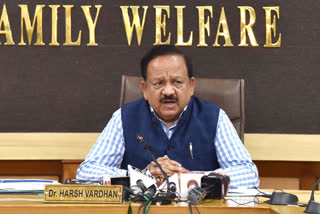 Health minister Harsh Vardhan