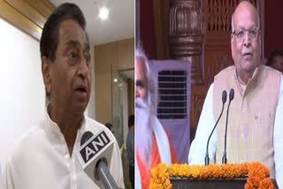 Kamal Nath meets MP Governor at Raj Bhavan