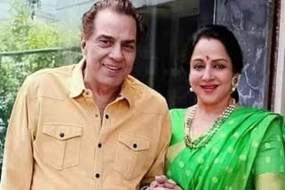 Dharmendra Use A Special Trick to Hug Hema Malini on the set of Sholay