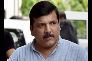 AAP MP Sanjay Singh blamed BJP