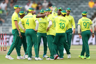 South Africa team return back home from Kolkata