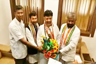 DKShivkumar meeting in KPCC Office ಕೆಪಿಸಿಸಿ ಕಚೇರಿಯಲ್ಲಿ ಡಿಕೆಶಿ ಸಭೆ