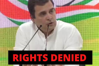 Speaker did not allow me to ask supplementary question in Lok Sabha: Rahul Gandhi