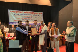 bulandshahr dm ravindra kumar honored with amrit lal nagar award