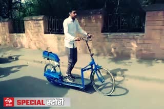 walking cycle in jodhpur, jodhpur Engineering studen