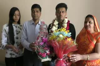 bharatpur ajay singhal,first rank in gate exam