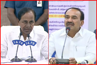 minister eetala meeting with kcr on Corona calculation in telangana