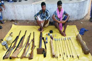 DRG jawans arrested 2 naxalites after encounter