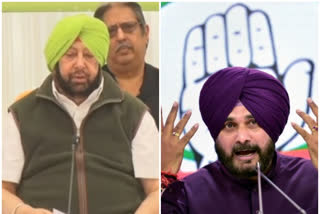 Navjot Singh Sidhu  Congress leader Navjot Singh Sidhu  நவ்ஜோத் சிங் சித்துவுடன் மோதலா? கேப்டன் அமரீந்தர் சிங் பதில்  பஞ்சாப் அரசியல், கேப்டன் அமரீந்தர் சிங், நவ்ஜோத் சிங் மோதல், பஞ்சாப் காங்கிரஸ், சித்து யூடியூப் சேனல்  Amarinder plays down differences with Sidhu, says no issues with him