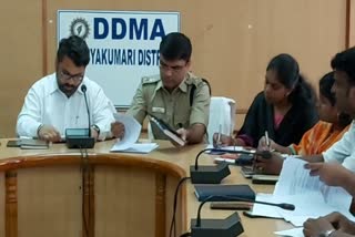 corona virus prevention meeting held by kanniyakumari collector