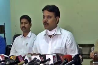 DC Sharath B press meet in kalburgi