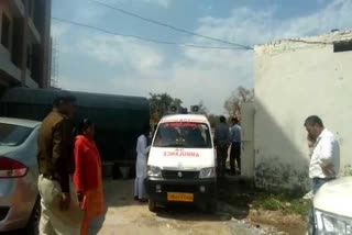young man hit by a train at ambala chawani railway station