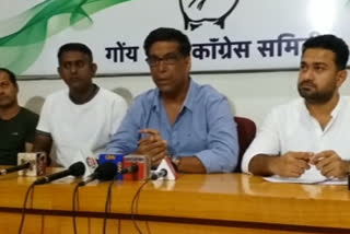 goa congress demands Compensation for shops owner related to tourism business