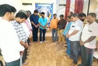 gadag media reporters condolence on patil puttappa