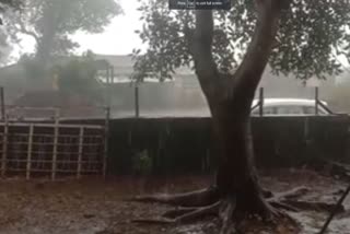 heavy rain in gaganbawada