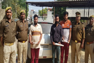 noida police arrested 3 henchmen of randeep gang in extortion case